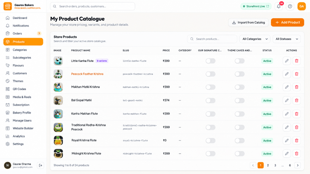 Take Full Command of Your Store Pricing, Variants & Featured Sections